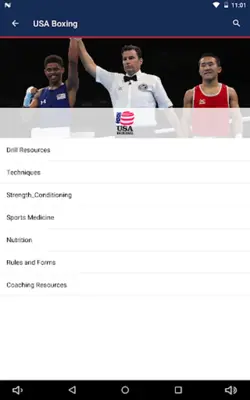 Team USA Mobile Coach android App screenshot 1