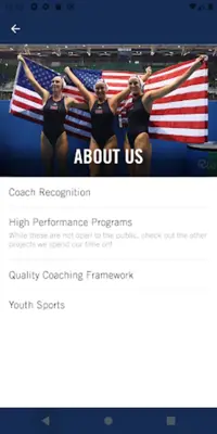 Team USA Mobile Coach android App screenshot 4